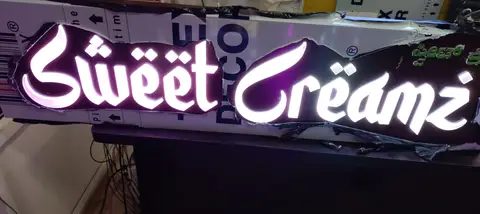 Lit signboard — Premium 2D Signage made by LED Display Mart, Bengaluru