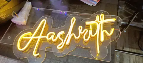 Neon sign made by LED Display Mart, Bengaluru